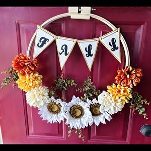 Handmade Fall Wreath